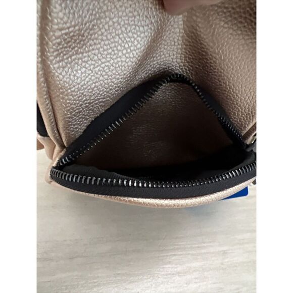 Adidas Originals CM3811 Mini PU Leather Backpack Light Rose Gold Pink New - Picture 13 of 13